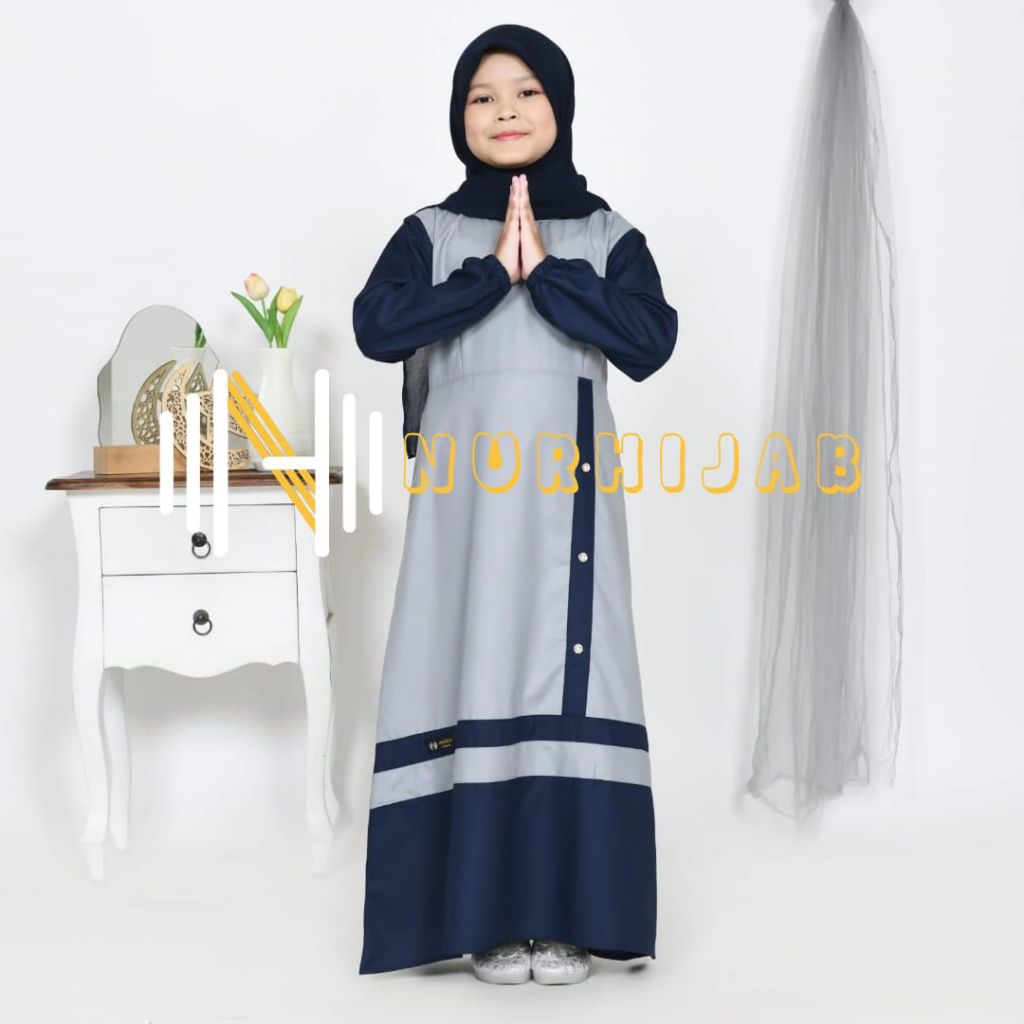 Gamis anak Mahibah Kid